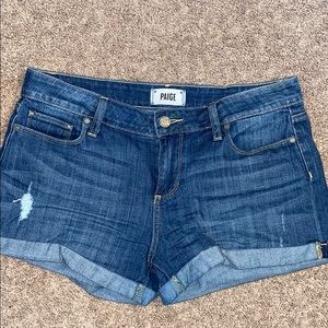 Paige denim shorts